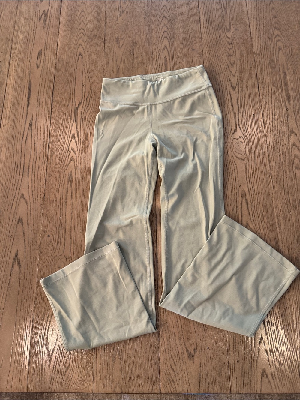 Athleta Girl Sage Green Flare Yoga Pants